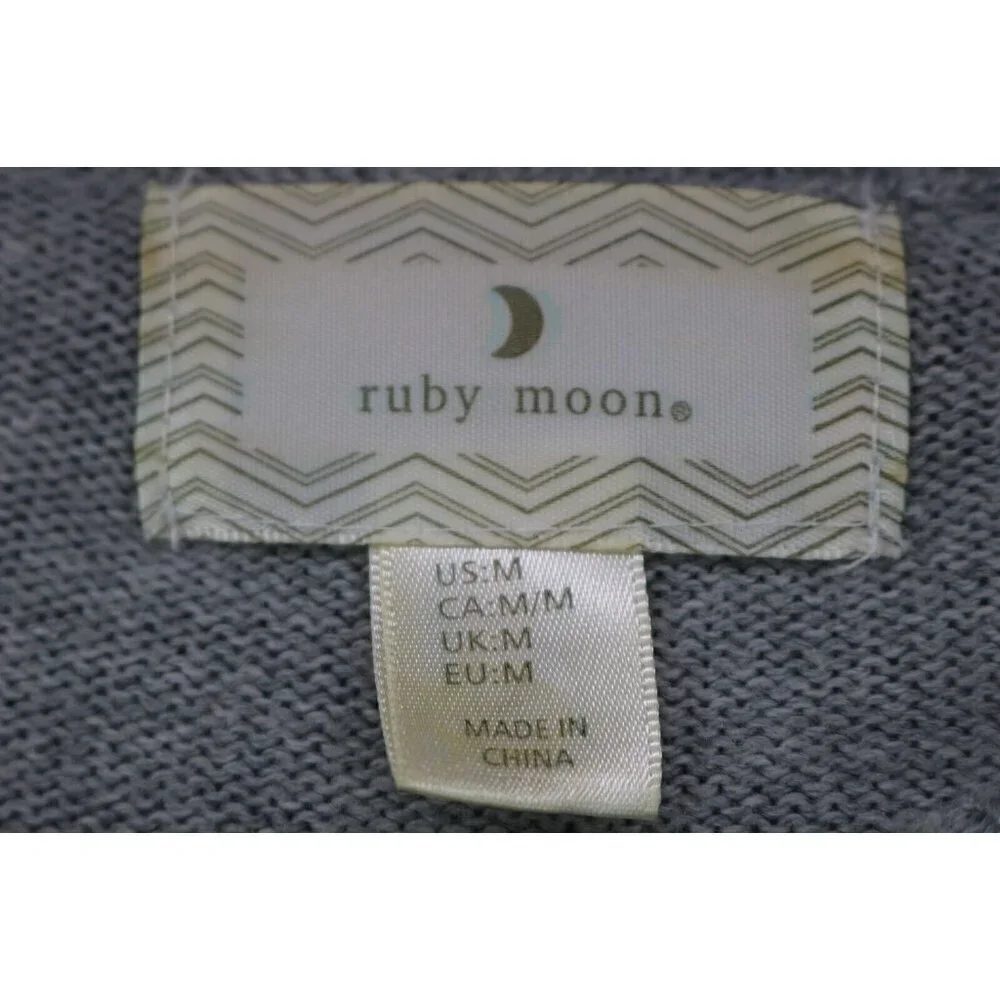 Ruby Moon Anthropology Long Sleeve Pullover Sweater Dress-Medium-Wool Blend-Soft